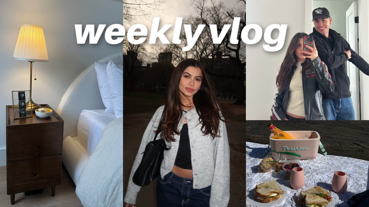 WEEKLY VLOG: bf visits, picnic date, new nightstands & MORE
