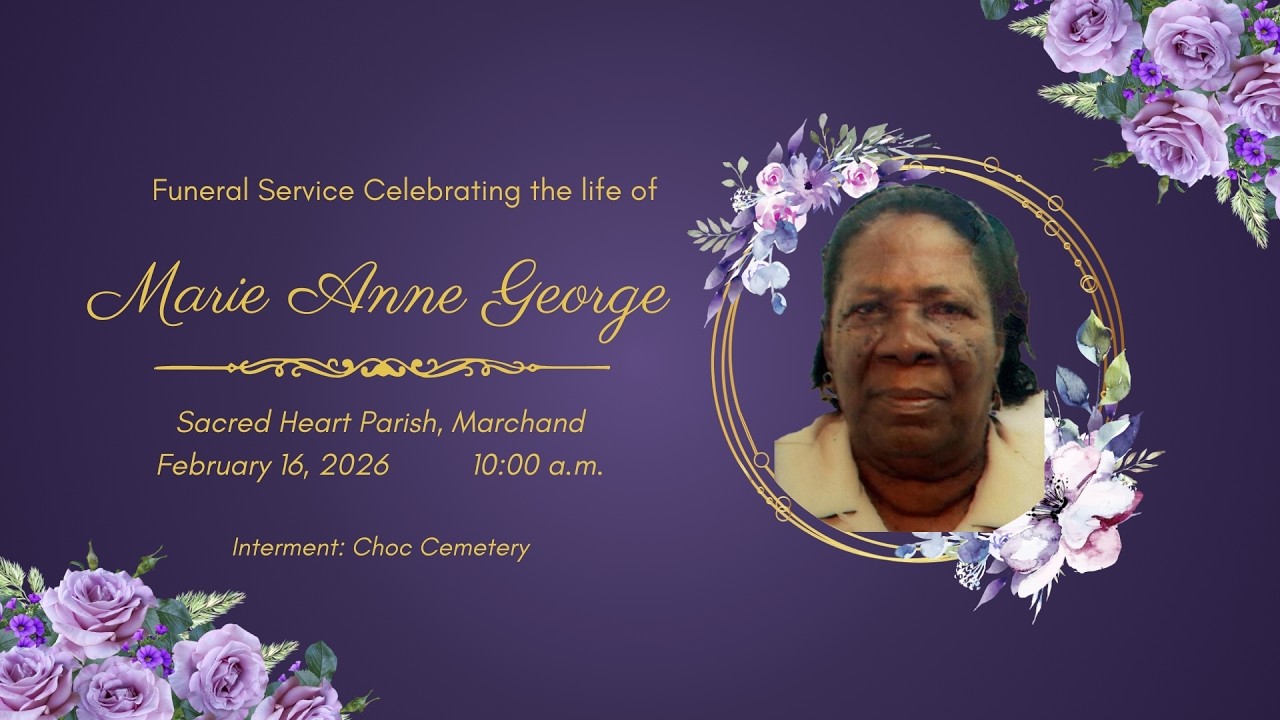 Funeral Service Celebrating the life of Marie Anne George | February 16 | 10 a.m.