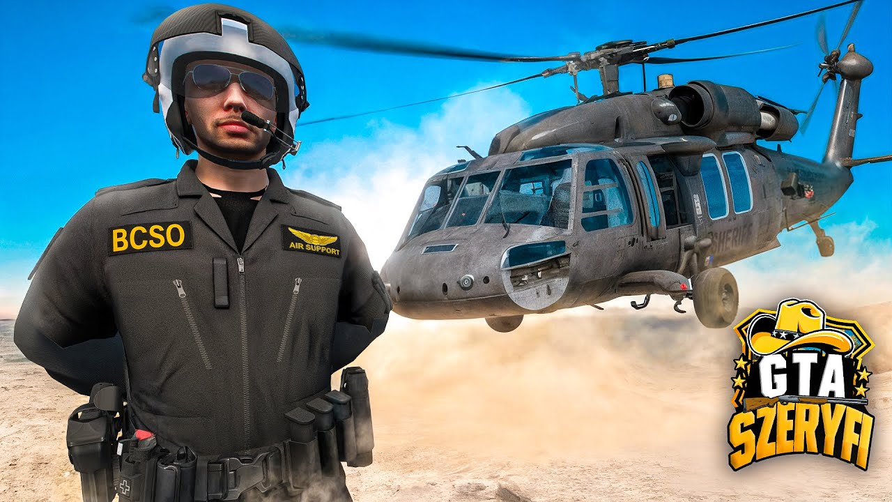 GTA V SZERYFI #50 - ZOSTAŁEM PILOTEM ŚMIGŁOWCA🚁