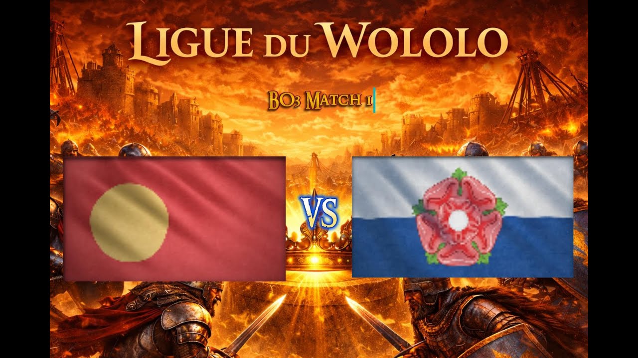 AOE4 Cast LDW - Yatai vs Seigneurs qui est le plus pété ? Sengoku Lancastre Match1 - Ligue du Wololo