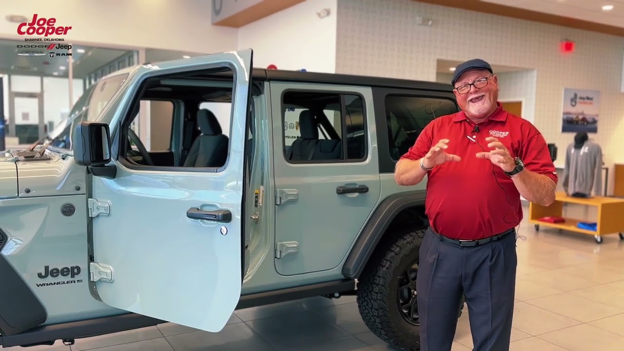 Unleashing the Adventure: 2024 Jeep Wrangler Unlimited Willys Edition at Joe Cooper CDJR Shawnee!