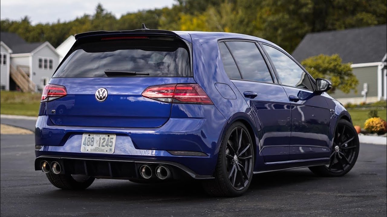Я ЛЮБЛЮ И НЕНАВИЖУ тюнингованный диффузор ECS для моего Golf R 7.5 Mk.