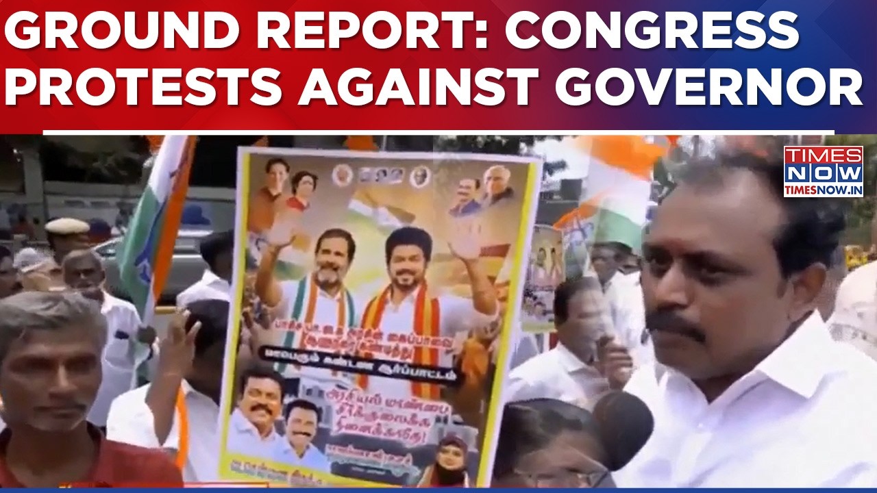 Tamil Nadu News | Congress Holds Statewide Protest Against Governor Arlekar | Ground Report