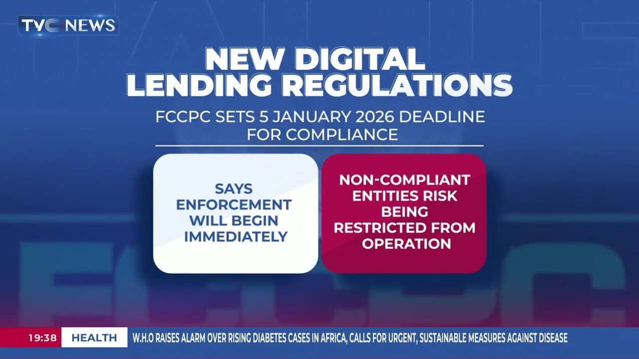 New Digital Lending Regulations: FCCPC Sets 5 January 2026 Deadline For Compliance