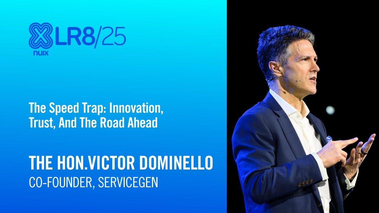 XLR8/25 Keynote: The Hon. Victor Dominello - Co-Founder, ServiceGen