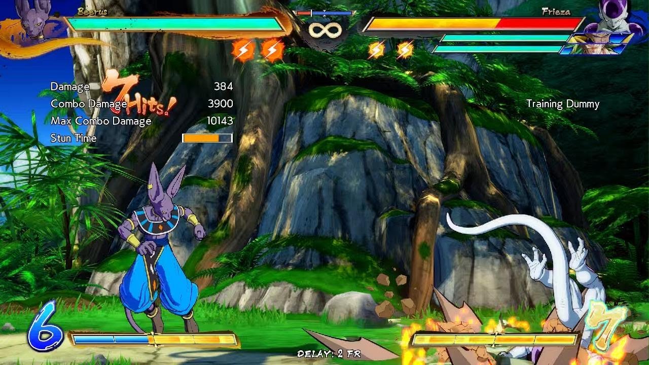 41 hit TOD combo as Beerus (No spark)