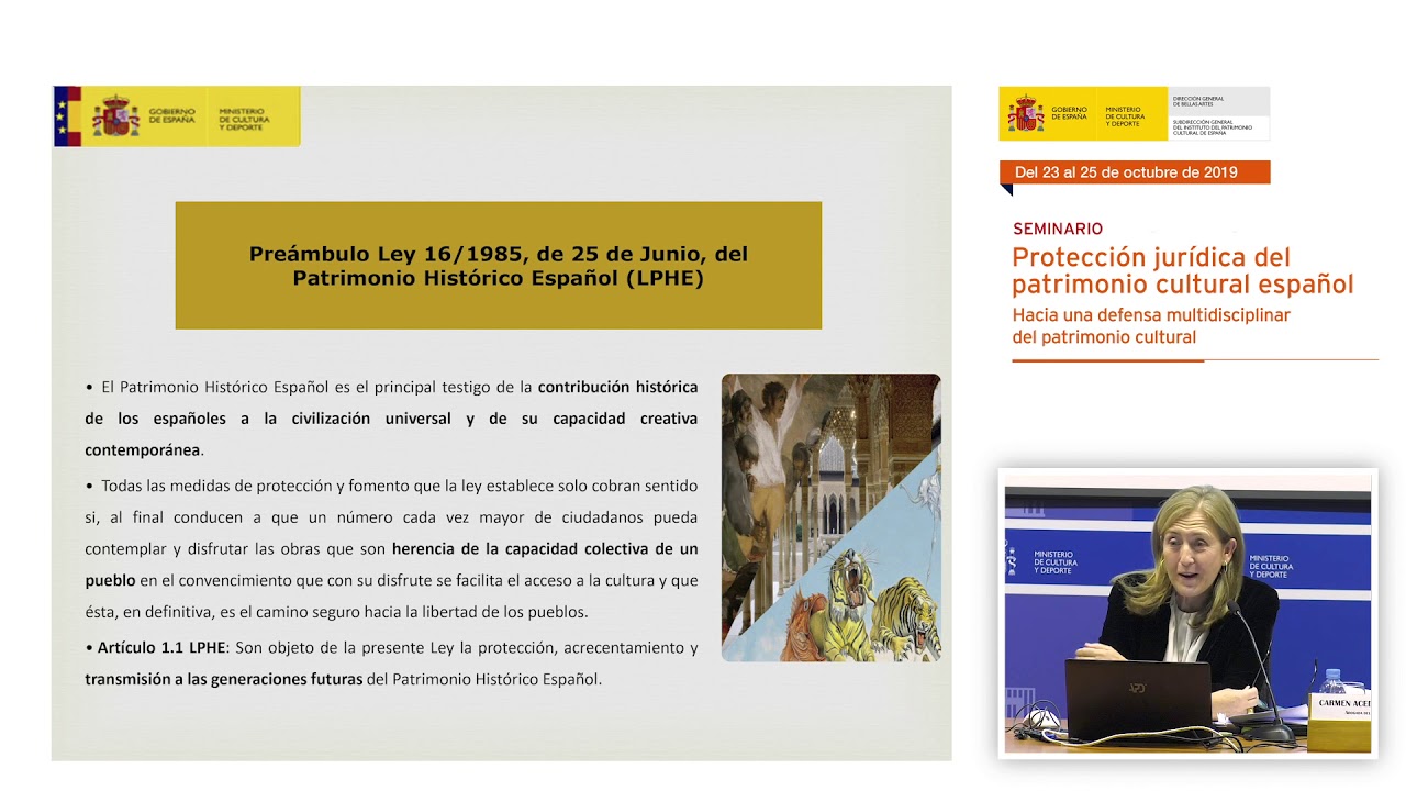 Carmen Acedo Grande. El concepto de patrimonio histórico