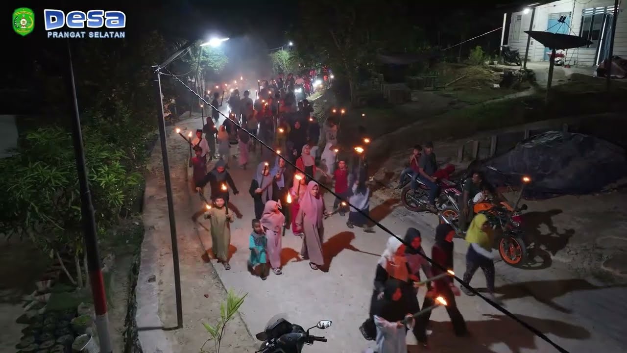Kemeriahan Malam Tahun Baru Islam 1447 H di Desa Prangat Selatan