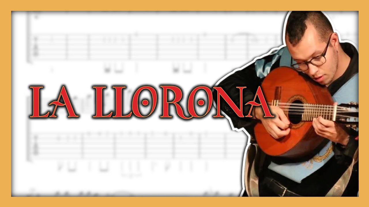 Cómo tocar LA LLORONA | Barítono y bandurria | partitura cifrada