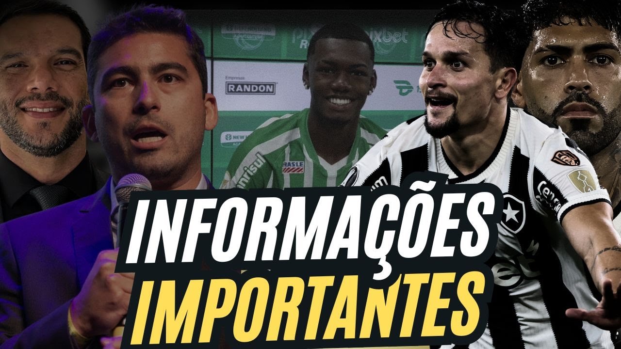 🚨BOTAFOGO FAZ PROPOSTA PARA ABNER, DO JUVENTUDE | THAIRO FALA SOBRE REFOR&Ccedil;OS | VOLTAS IMPORTANTES