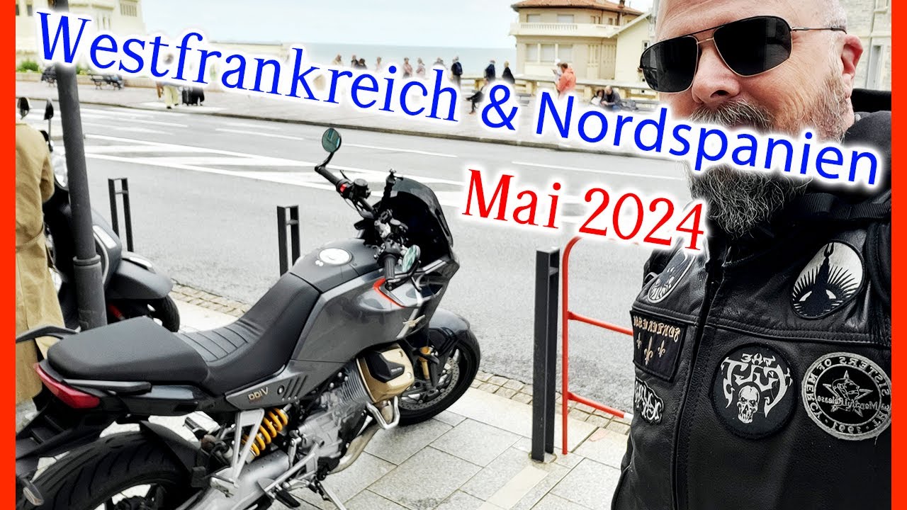 Motorrad Tour Westfrankreich 2024