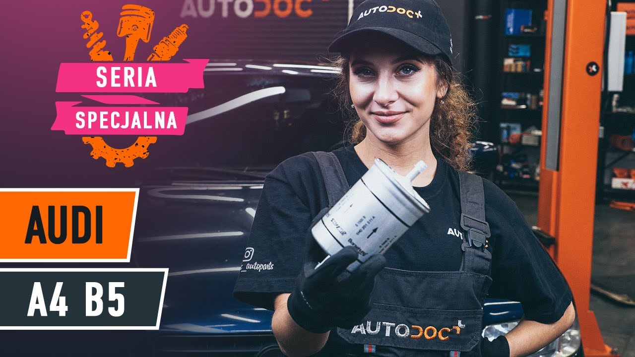 Jak wymienić filtr paliwa AUDI A4 B5 Sedan [PORADNIK AUTODOC]