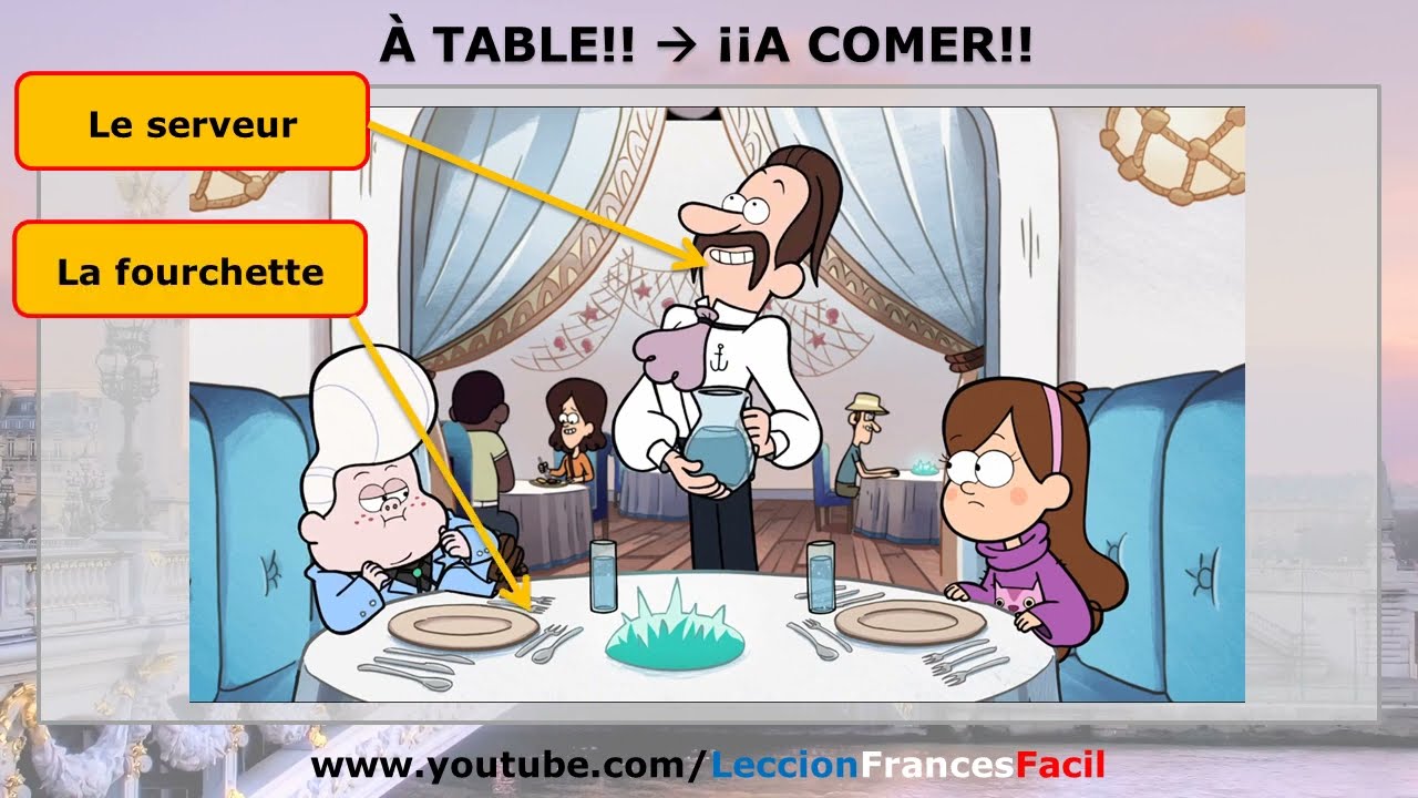 À Table ! Comer en francés 🚀 Curso completo sobre la comida en francés