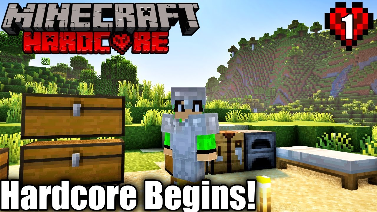 Best Start Ever in Hardcore!  Minecraft Hardcore Episode 1 (Hindi)