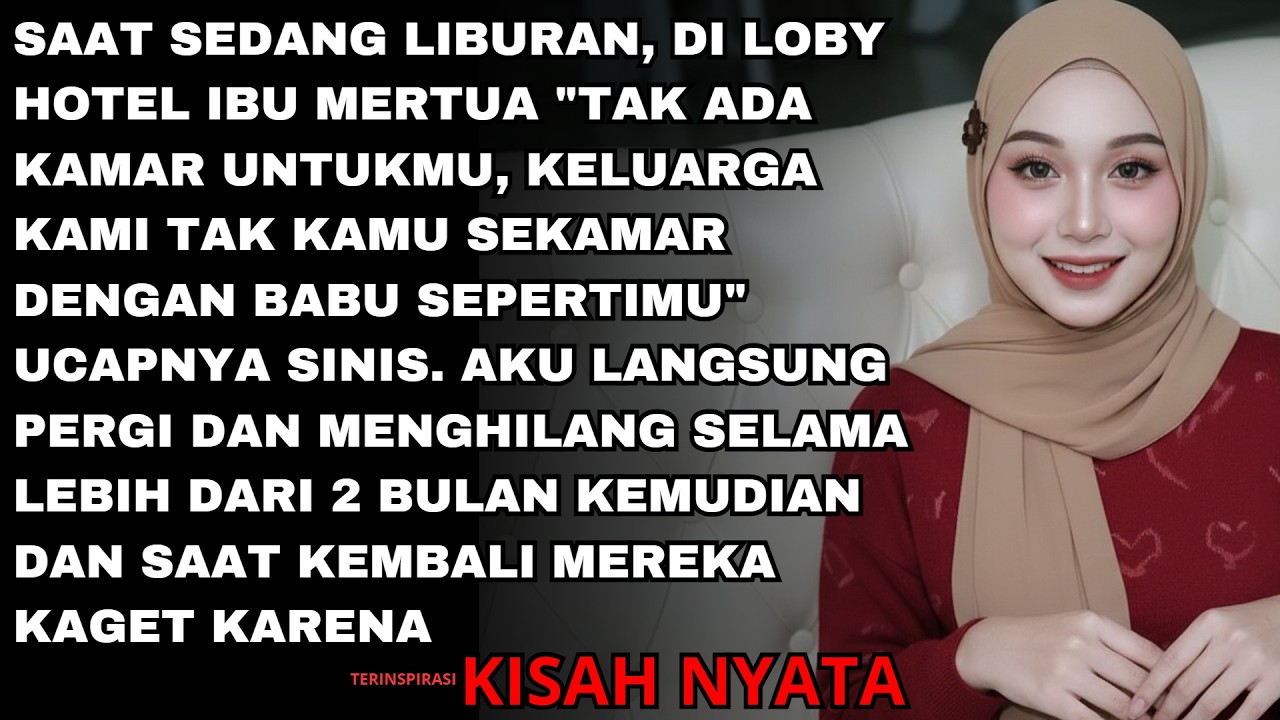 IBU MERTUA TIDAK MEMBERIKU KAMAR SAAT SEDANG LIBURAN BERSAMA - AKU HANYA DIAM DAN KULAKUKAN INI