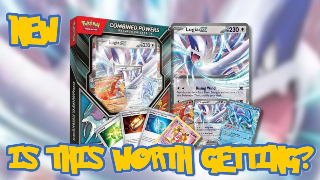 Opening *NEW* Pokemon Combined Powers Premium Collection Box
