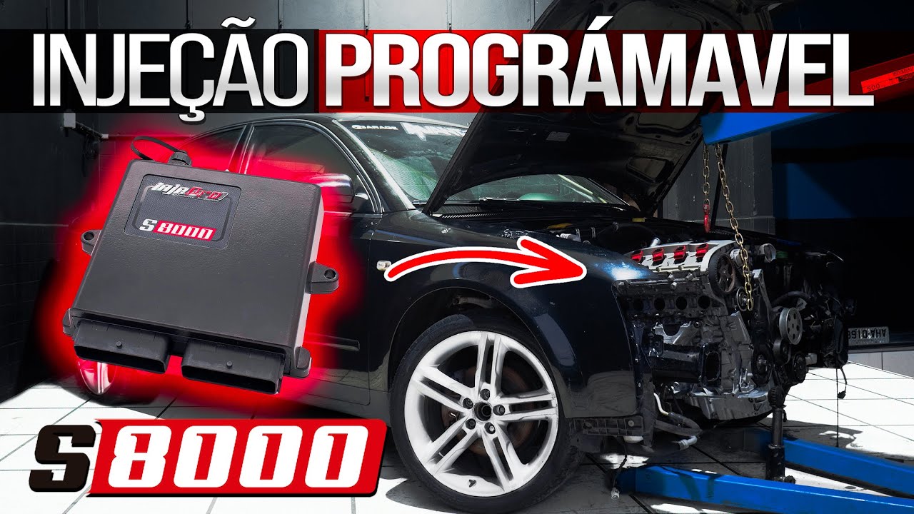 Audi A4 B6 - Colocamos uma INJEPRO S8000 para Gerenciar o MOTOR !!