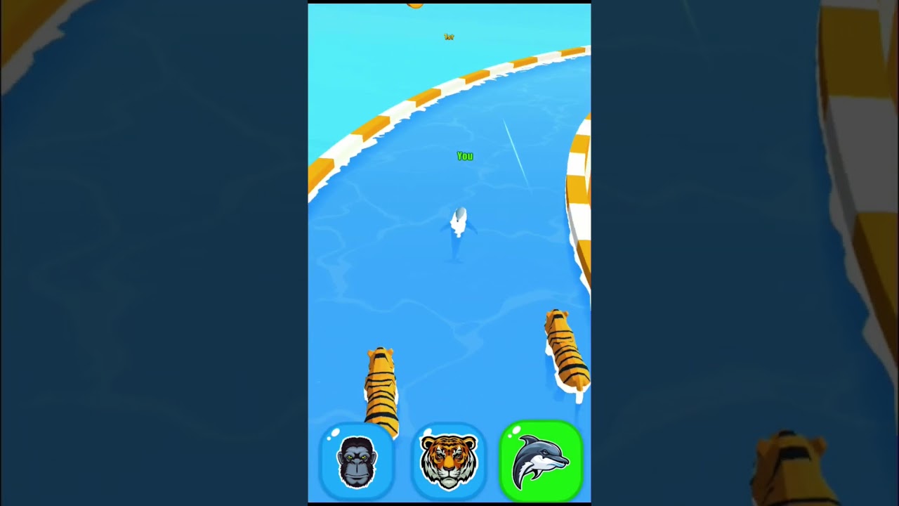 Animal Transform Racing Gameplay 😱 Tiger→Gorilla→Whale 🐯🦍🐬| ToonVerse Play 