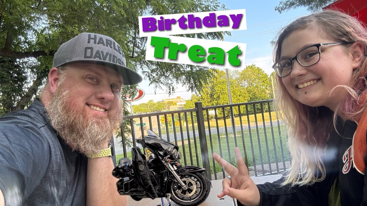 Moto VLOG - Red Beard's Birthday with Daughter 2025