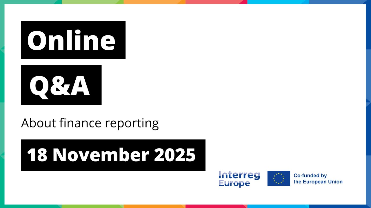 Q&A session on finance reporting on 18 November