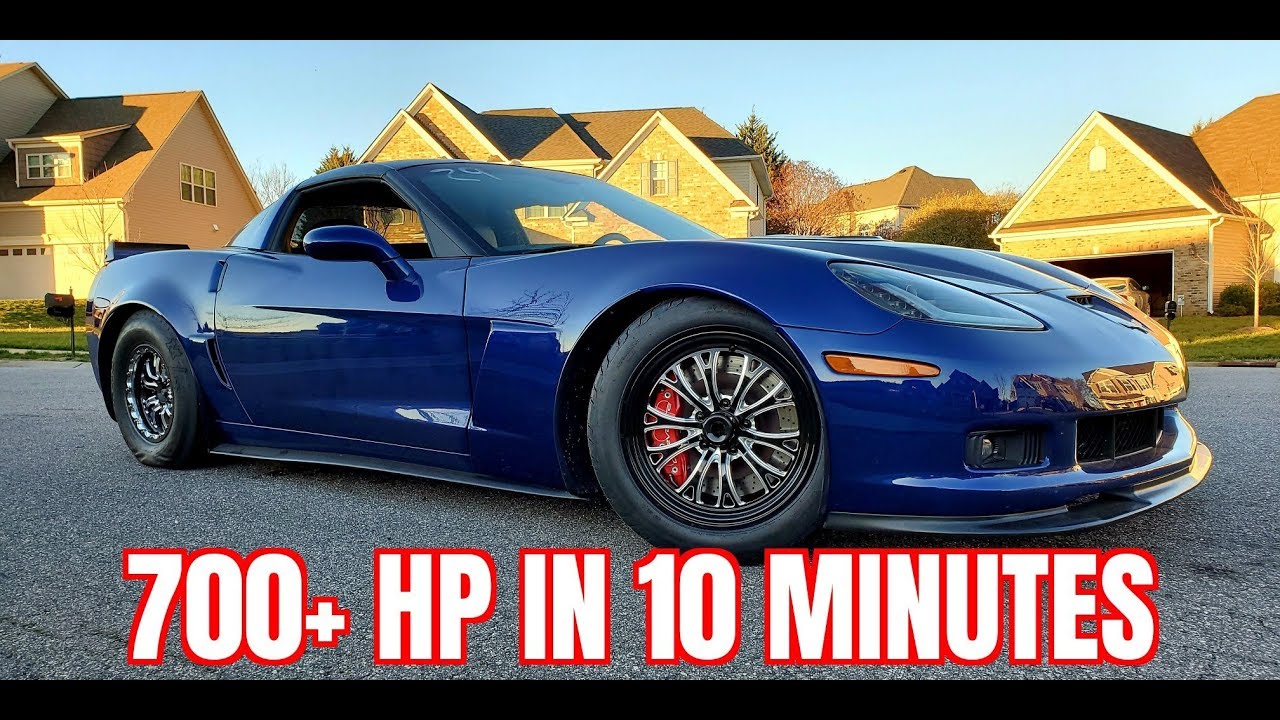 Building a 700+ HP Corvette in 10 Minutes