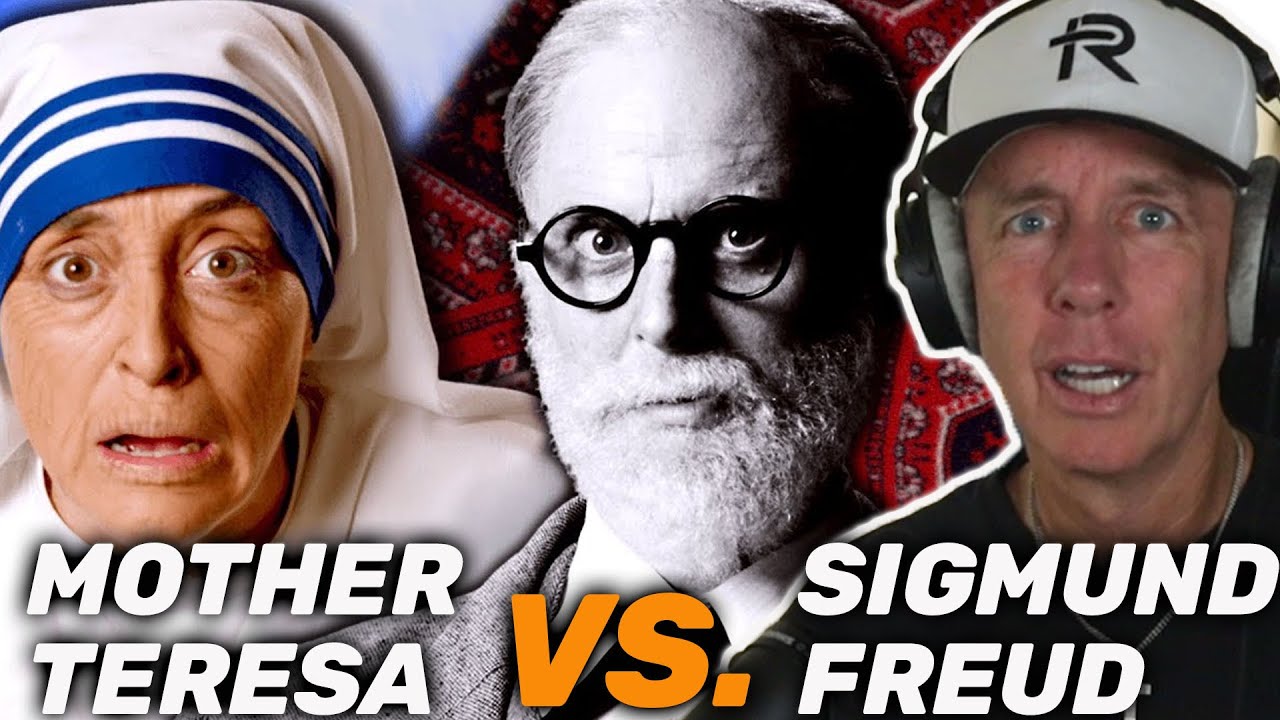 Therapist REACTS to Mother Teresa vs Sigmund Freud. Epic Rap Battles of History