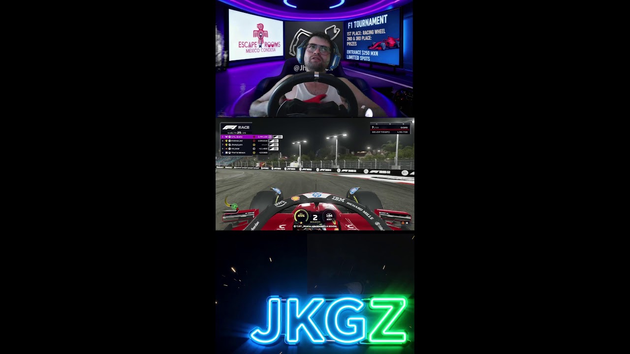 F1 25 Liga latinoamericana. Las vegas.
