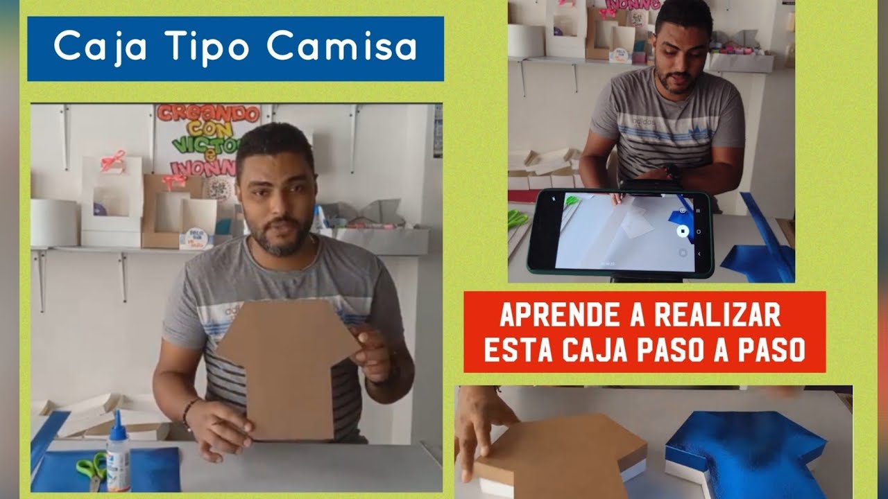 Como Hacer Una Caja Tipo Camisa