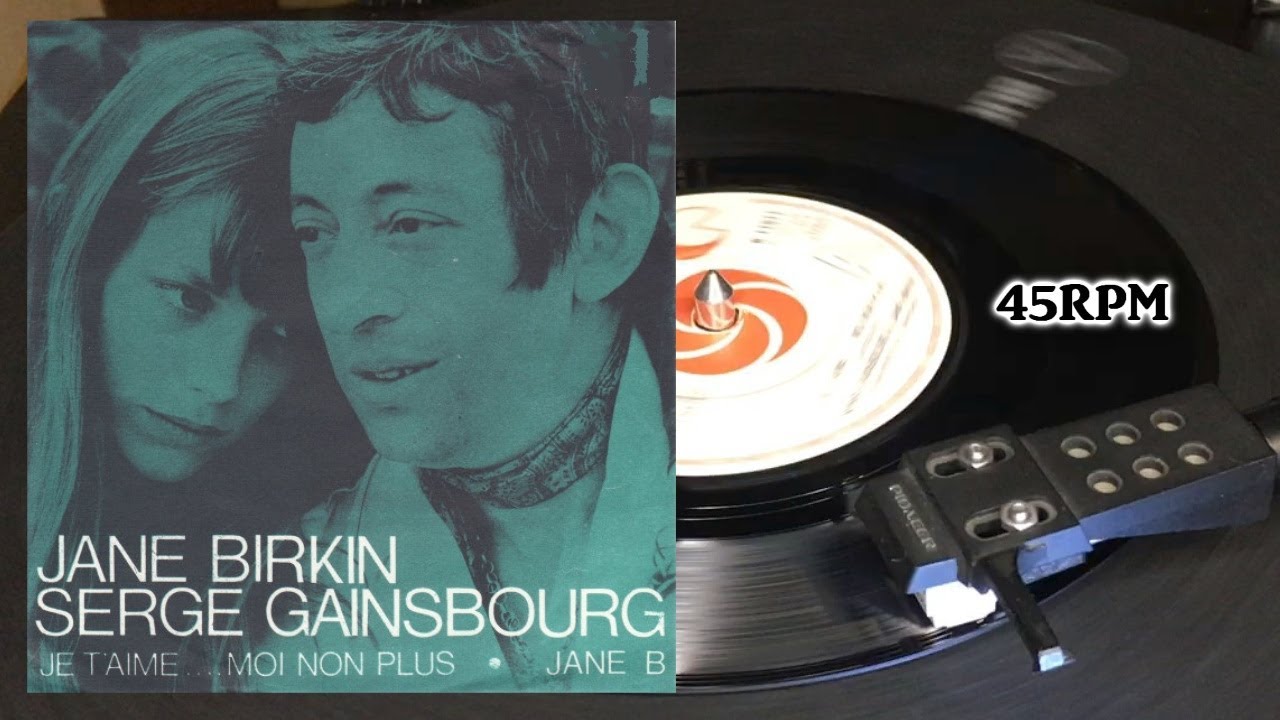 Serge Gainsbourg & Jane Birkin - Je T'aime, 1974, Antic - K 11511, Vinyl, 7
