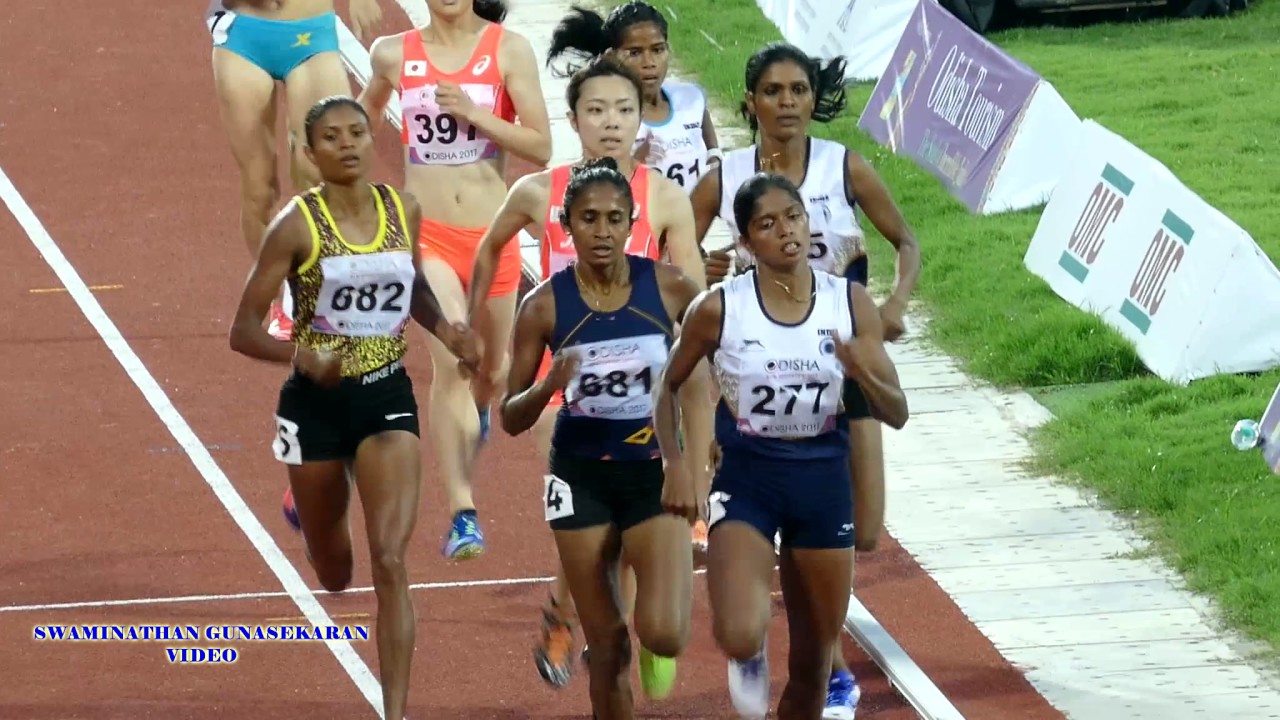 ARCHANA ADHAV  HAS DISQUALIFED  IN WOMEN'S 800m FINAL. 22nd ASIAN ATHLETICS CHAMPIONSHIPS-2017