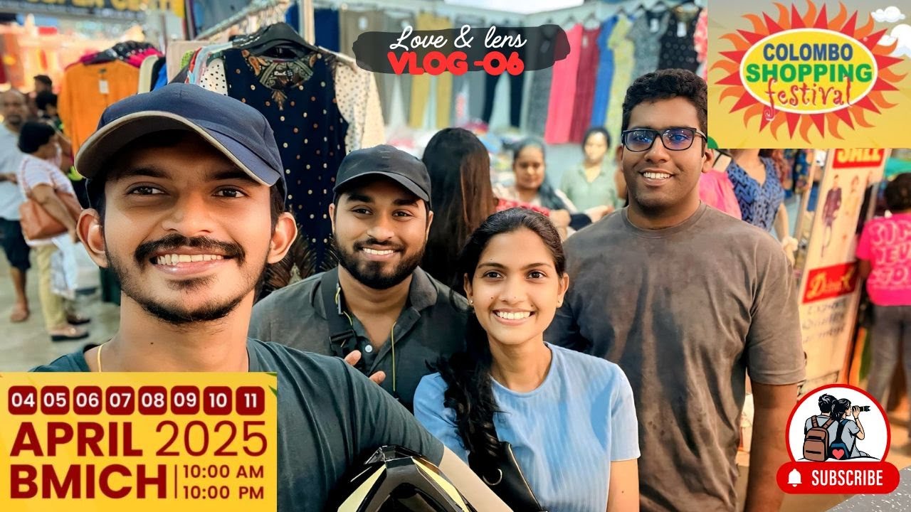 කොළඹ සාප්පු සවාරි උළෙල BMICH | ලංකාවේ ලොකුම Shopping Festival එක! 🛍️