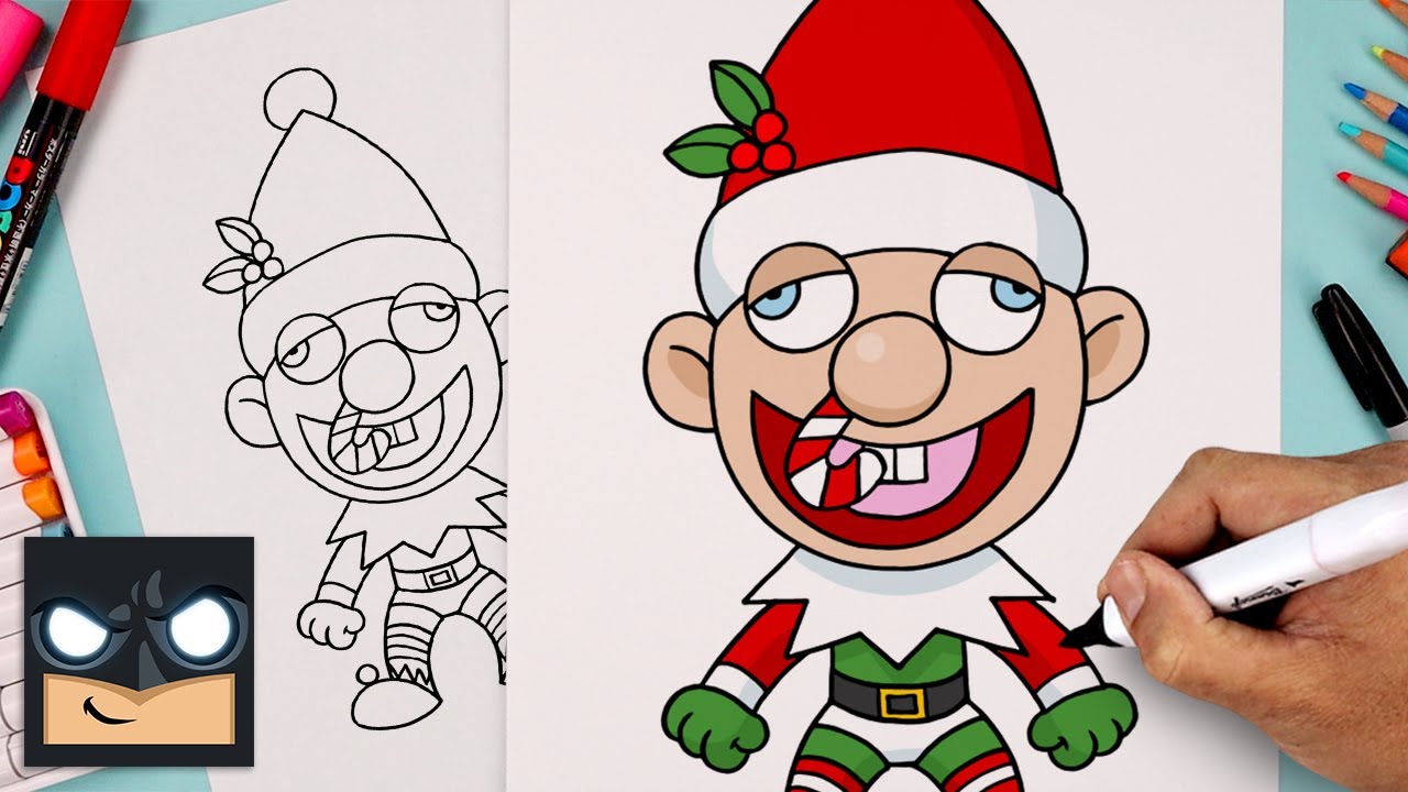 How To Draw Jeffy the Elf | SML