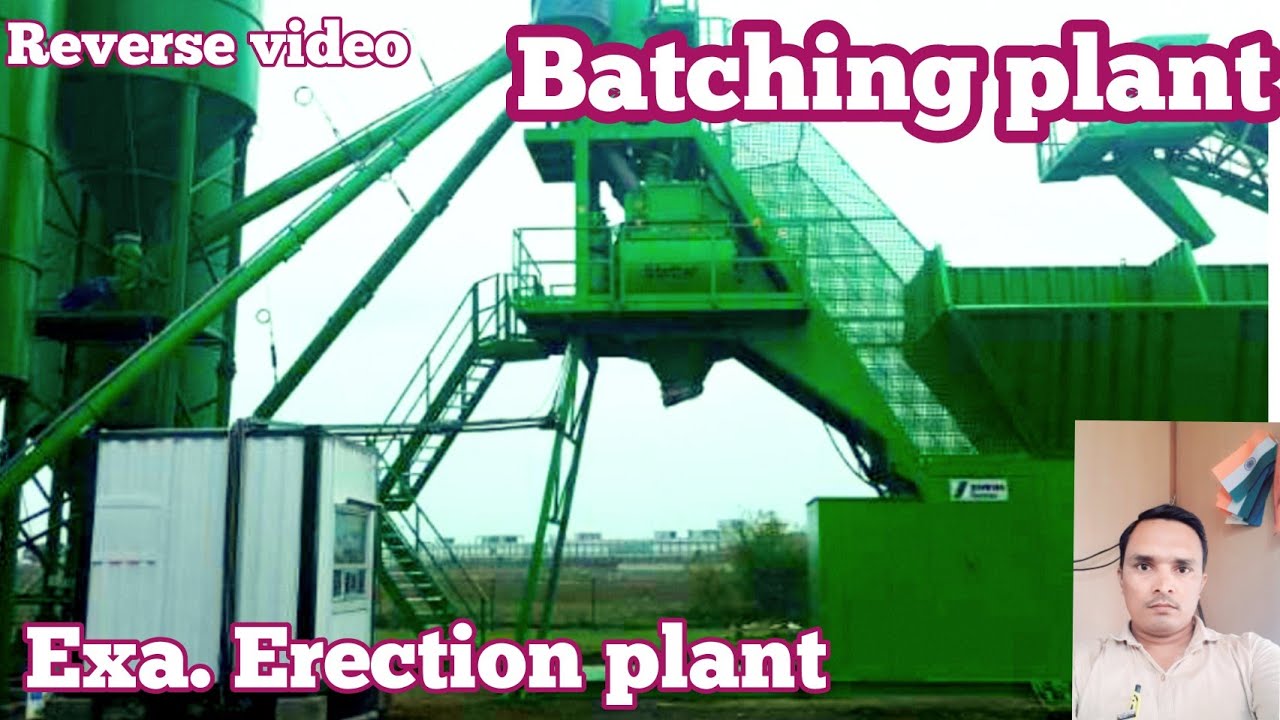 Batching plant erection full । RMC plant erection kaise Karen । plant erection (@SunilPlant )
