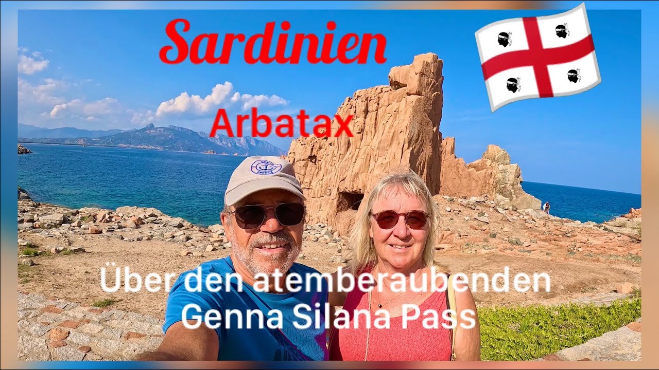 Sardinien - über den Genna  Silana  Pass führt uns die Orientala Sarda SS125 nach Arbatax ...