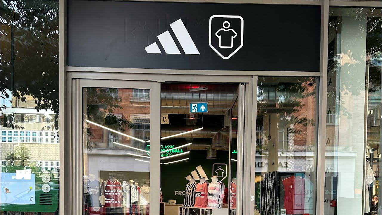 Classic Football Shirts London Store, adidas Pop-Up, from last to present