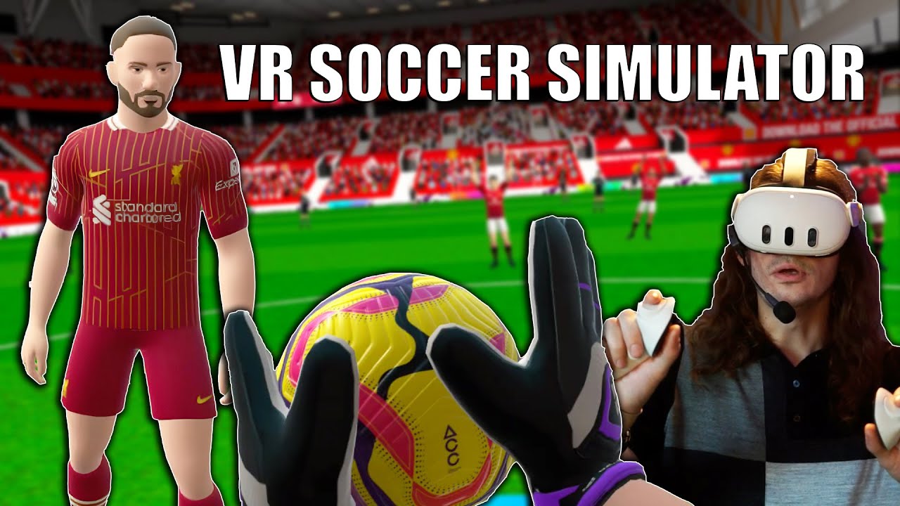I Tried Playing Soccer in VR... | Premiere League Pro Quest 3