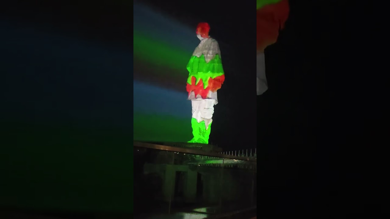 Statue of Unity Light & Sound Spectacle | Complete Show
