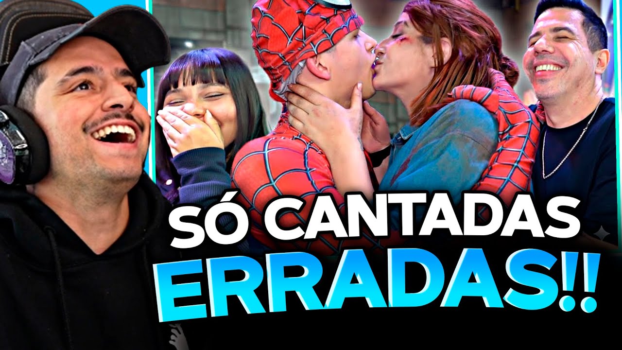 CORINGA REAGINDO S&Oacute; CANTADAS ENFADONHAS | Muca Muri&ccedil;oca!