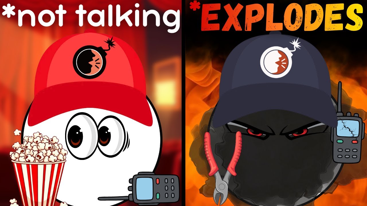 i STOPPED TALKING and my friend EXPLODED