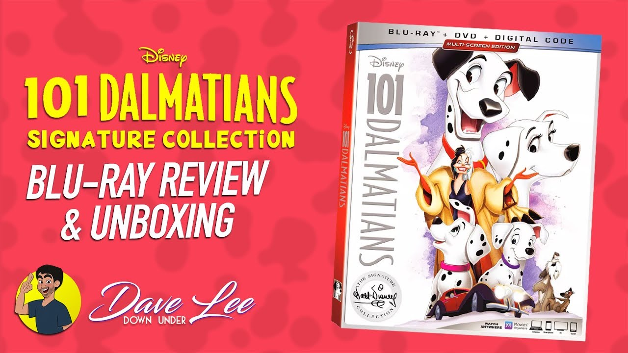 101 DALMATIANS: DISNEY SIGNATURE - Blu-Ray Review & Unboxing