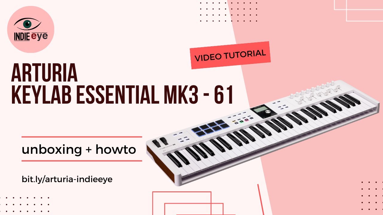 La Tastiera / Controller MIDI completamente configurabile: Keylab Essential Mk3 61