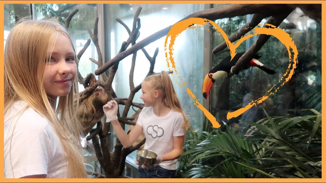 FEEDING ANIMALS AT UNIVERSEUM - izaandelle