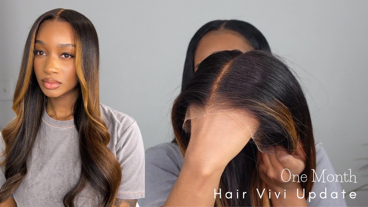 Обновление париков Hairvivi за 1 месяц | Выпадение и спутывание волос? Бесклеевая переустановка п...