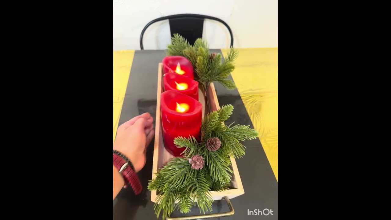 Decoracion  de Navidad en tonos Negros 