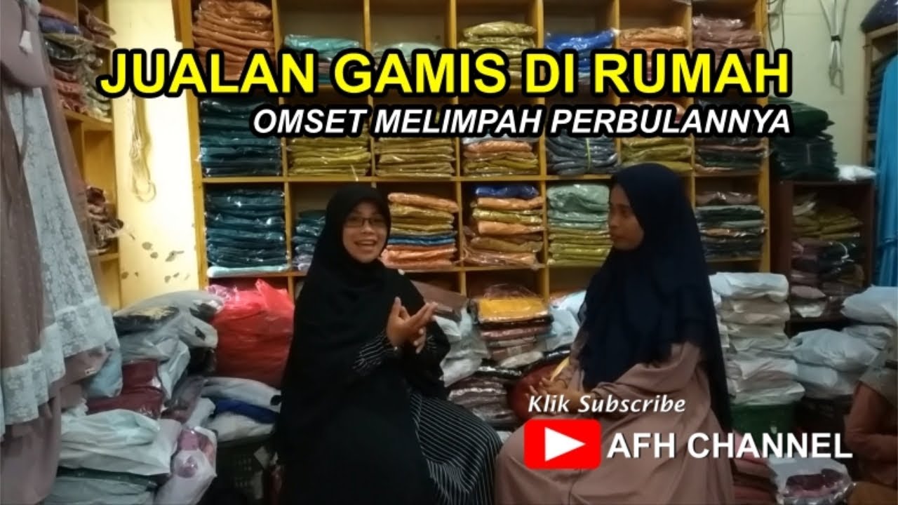 Tips Laris Jualan Gamis Tanpa Modal, Keuntungannya Wow banget || MAMA ZIZO Pandeglang