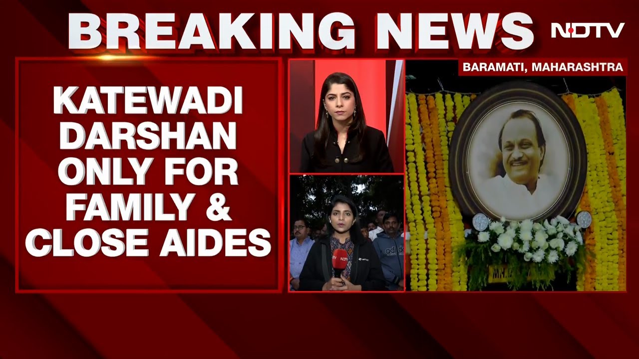 Ajit Pawar's Funeral Today: NDTV Speaks To Party Workers, Supporters In Baramati