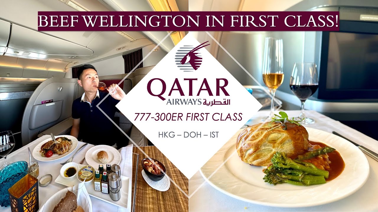 QATAR'S SECRET FIRST CLASS | Qatar Airways 777-300ER First Class from Hong Kong to Istanbul via Doha
