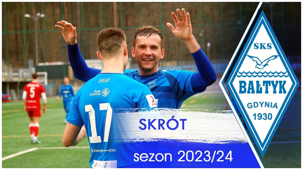 Bałtyk Gdynia - Gedania II Gdańsk 4:2 || skr&oacute;t || 16.03.2024