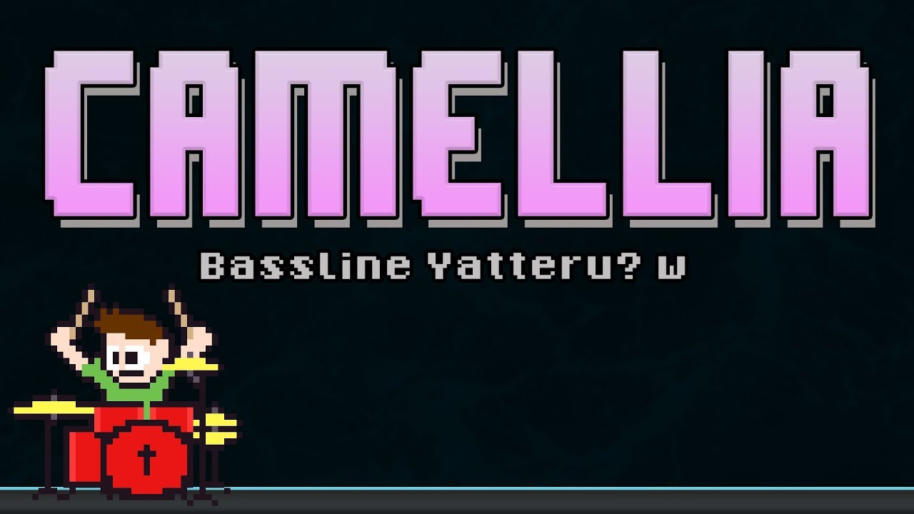 Camellia - Bassline Yatteru? w On Drums (First Try!) -- The8BitDrummer