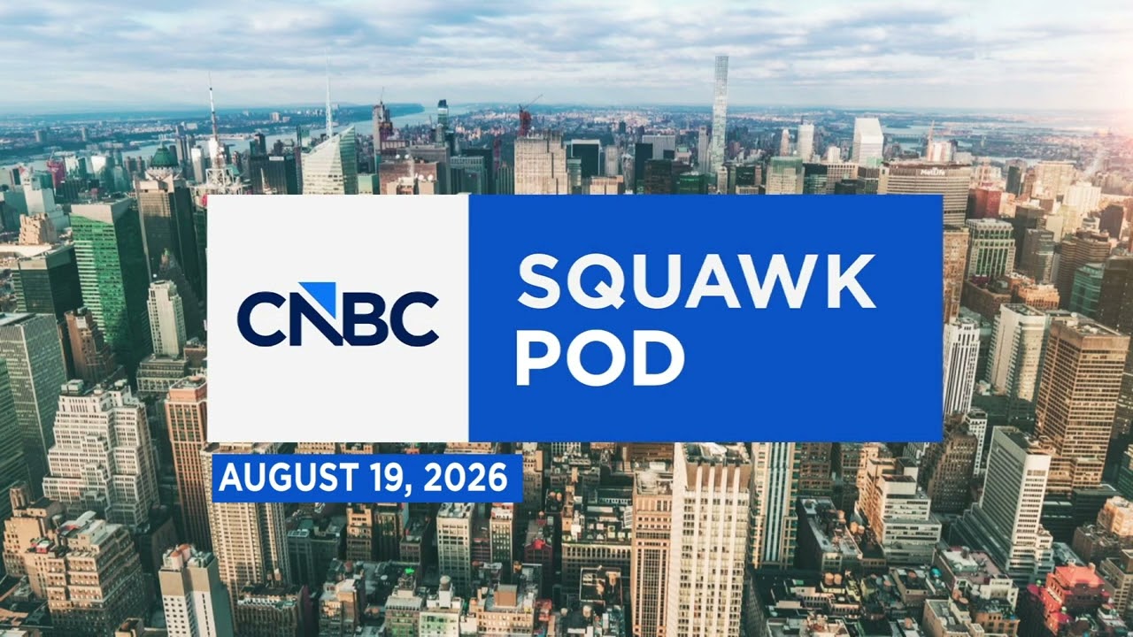 Squawk Pod: Успех Moderna и Merck в лечении рака и CEO Figma &mdash; 19.08.26 | Только аудио